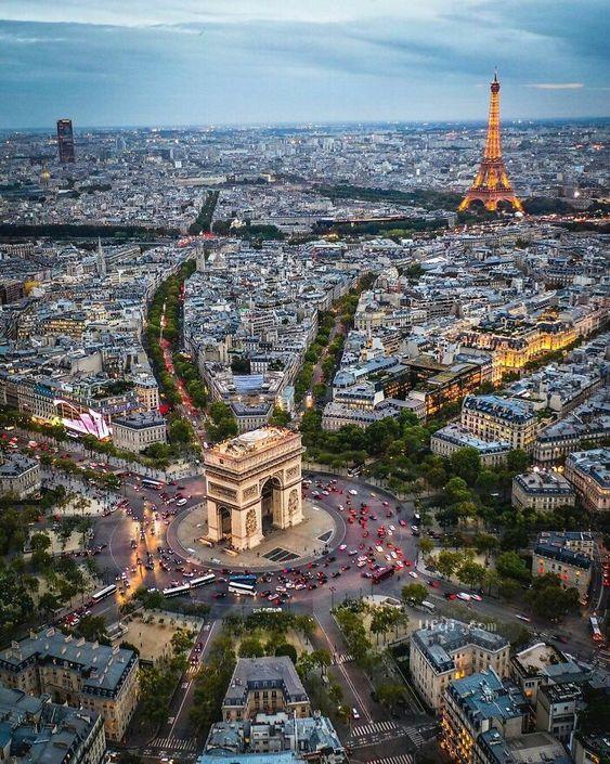 法国巴黎France Paris城市风景-人文景观与自然风光和谐交融-11