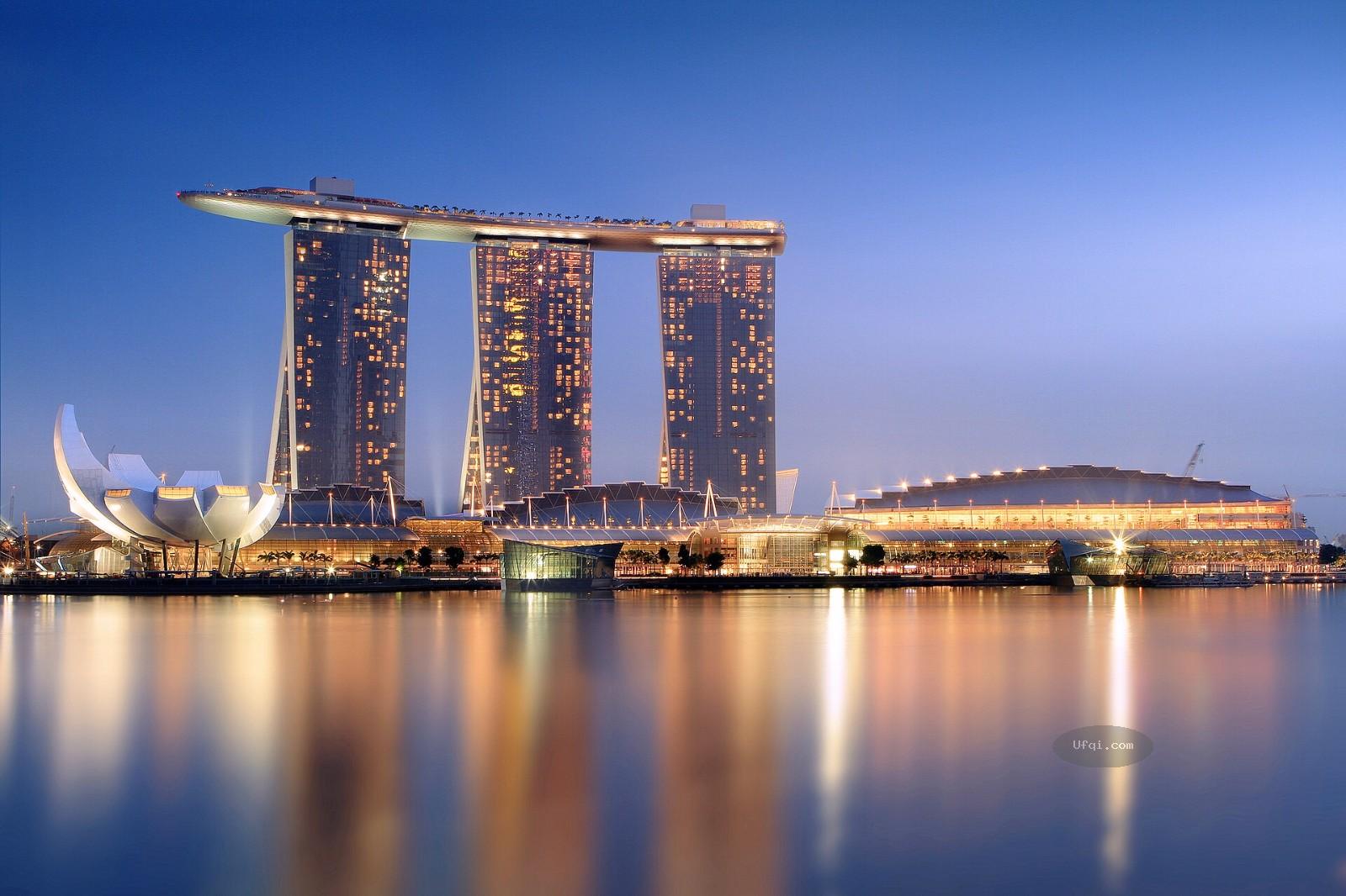 新加坡Singapore城市风景-人文景观与自然风光和谐交融-3