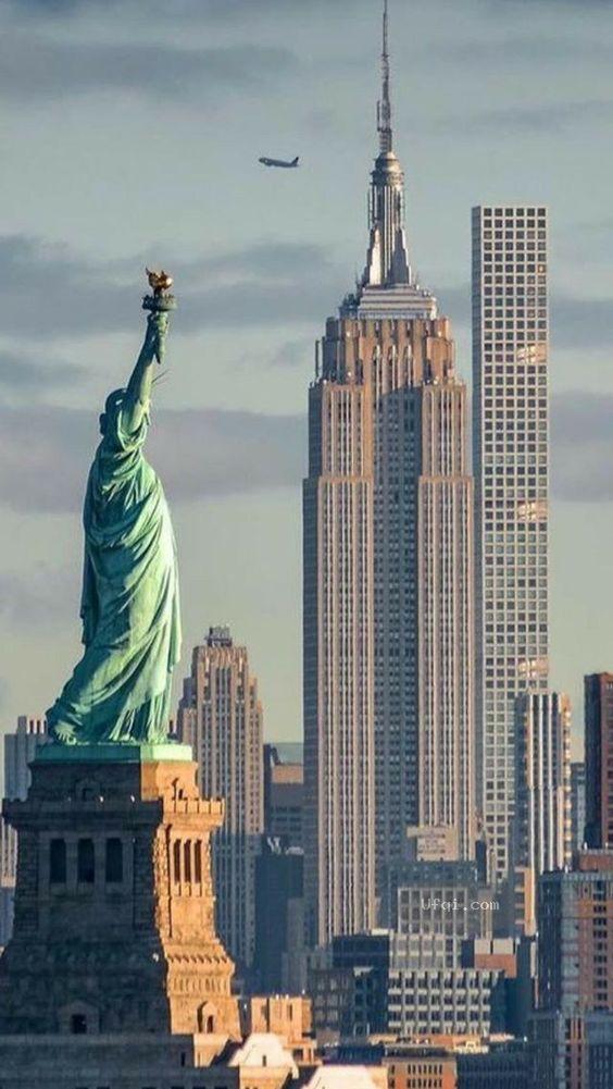美国纽约城市风景-人文景观与自然风光和谐交融-11